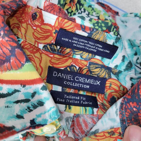 Vintage Mens Shirts Lot 2XL Button Up Casual Y2k Ben Sherman Zoo York Chaps Camo - Picture 10 of 16